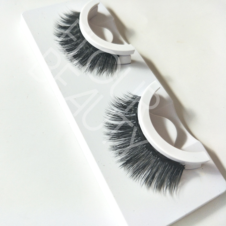 Self-adhesive lashes are reusable crazy eyelashes ED19